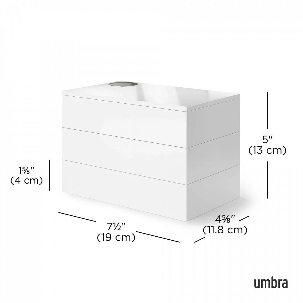 Porta-Joias UMBRA - Spindle - 19x11x11 - Black - Image 5