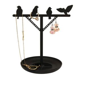 Porta-joías KIKKERLAND Birds Jewelery Stand